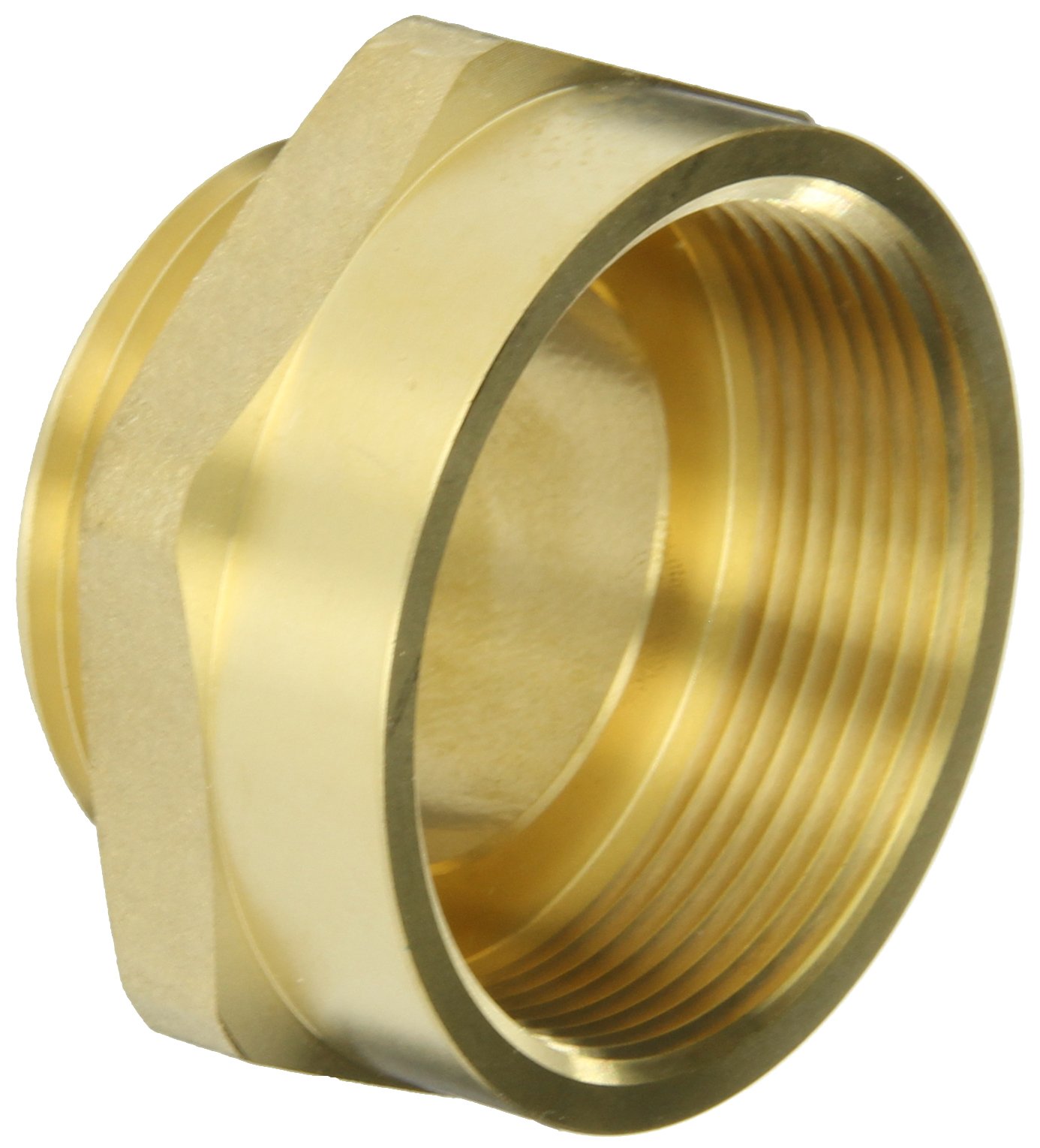 Dixon Valve FM2015F Brass Fire Equipment, Hex Nipple, 2
